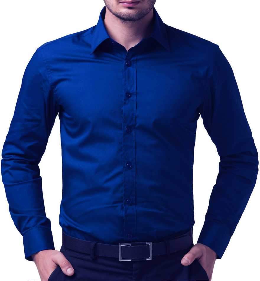 Blue fancy T-shirt (4256214548554)